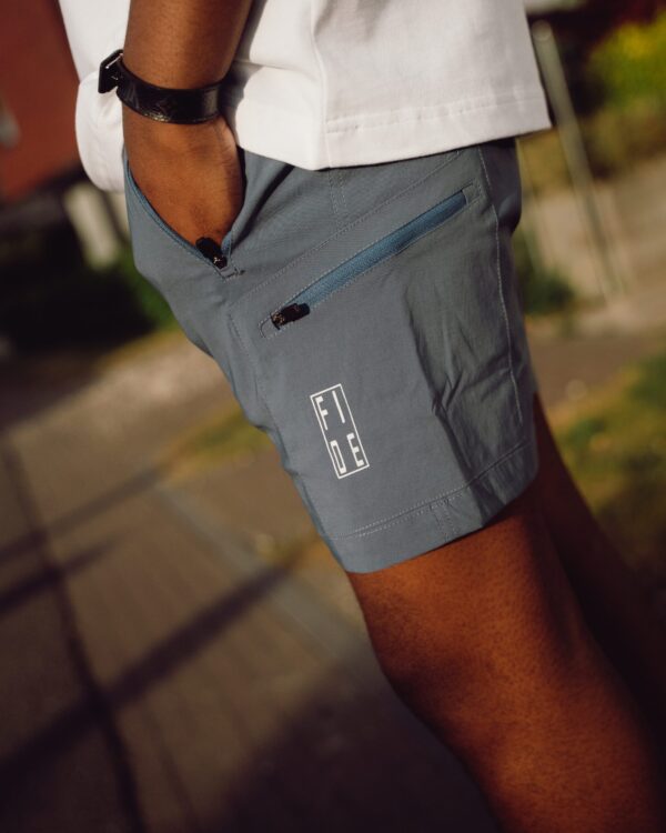 The Tech Cargo Shorts in cobalt blue