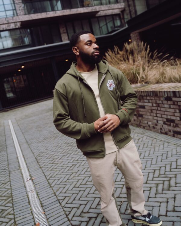 Certified Stepper Hoodie - Khaki green